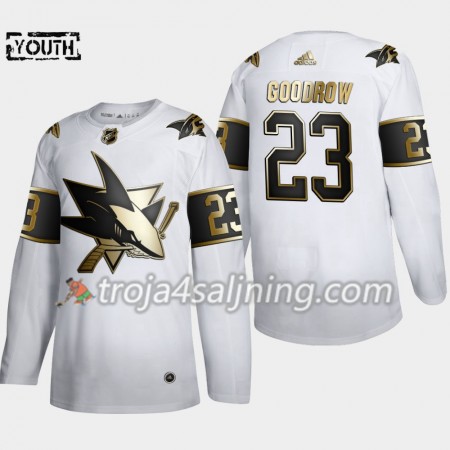 San Jose Sharks tröja Barclay Goodrow 23 2019-2020 Adidas Golden Edition Vit Authentic - NHL Tröjor Barn San Jose Sharks tröja Barclay Goodrow 23 2019-2020 Adidas Golden Edition Vit Authentic - NHL Tröjor Barn